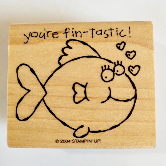 Vintage 2004 Stampin Up! Set of 6 Toucan of my Love Rubber Stamps - Picture 5 of 14